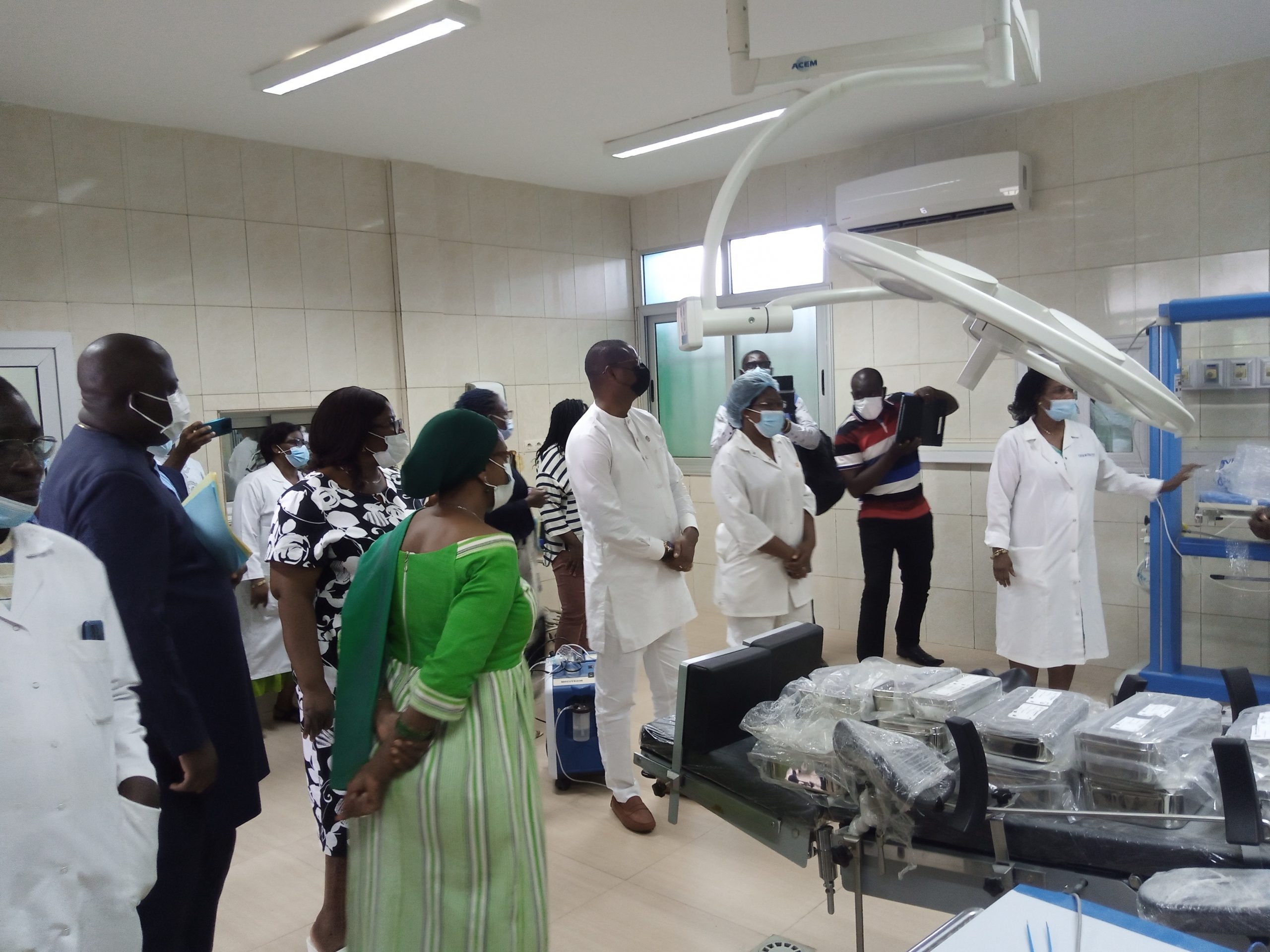 Le  bloc opératoire du service de gynécologie obstétrique du CHU campus de Lomé sera bientôt opérationnel grâce au PNUD