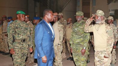 Les soldats ivoiriens, libérés par le Mali après la mesure de grâce présidentielle qui leur a été accordée ont fait escale 7 janvier à Lomé