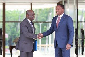 Le président de la République, Faure Gnassingbé, a reçu vendredi 20 janvier 202 à Lomé, le secrétaire exécutif du Conseil de l’Entente.