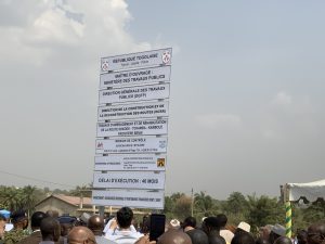 Victoire Tomégah-Dogbé a lancé lundi 23 janvier, les travaux d’aménagement et de réhabilitation de Sokodé-Tchamba-Kambolé-Frontière Bénin.