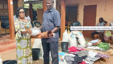 Le  ministère de l’Action sociale, a offert mardi 17 janvier à Tabligbo, des vivres et non vivres aux victimes des catastrophes naturelles