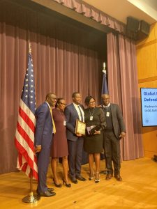 Le Togolais professeur David Dosseh  est lauréat 2023 du prix annuel des défenseurs mondiaux des droits de l'homme
