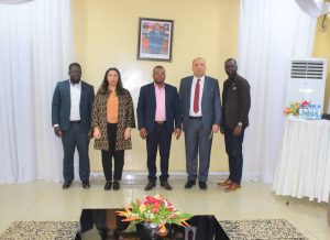 Kovi Adanbounou (agoè-nyivé1) a rencontré fin mars 2023 à Lomé, le président directeur général du groupe Aren, Mansour Muhammad.