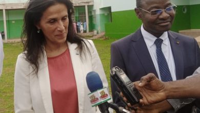 L'accord officialisant le financement du projet été signé vendredi 31 mars 2023 à Lomé par Chrysoula Zacharopoulou et Moustafa Mijiyawa,