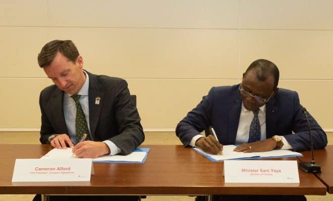 Dans le cadre  du programme compact du MCC, le Togo vient de signer un nouvel accord sur un fonds de 12 millions de Dollars.