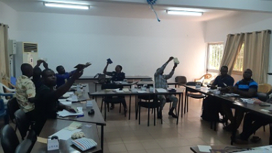 Treize agents de l’immigration et du commissariat spécial de l’aéroport  de Lomé se forment  depuis lundi 5 juin 2023 à la fraude documentaire