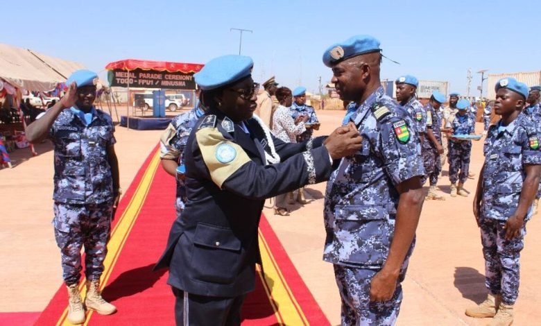 Le camp de la Mission multidimensionnelle intégrée des Nations unies pour la stabilisation au Mali (MINUSMA) a fermé à Ber,
