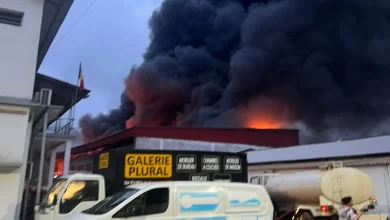 Le supermarché ramco a été victime d'incendie dans la nuit du 27 au 28 août 2023, dévastant une grande partie de ses entrepôts.
