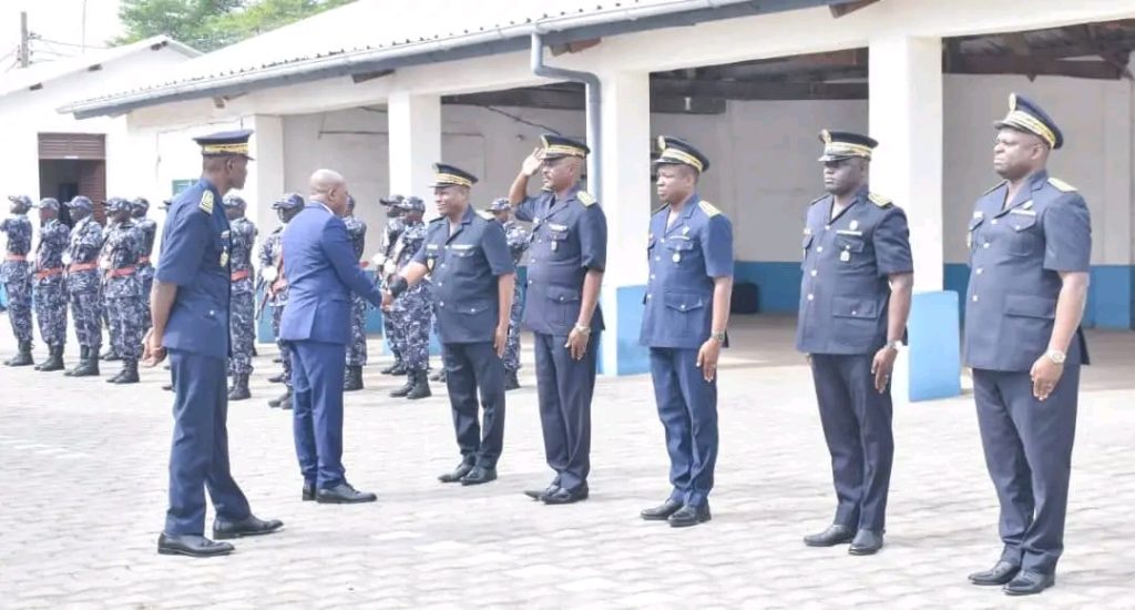  Colonel MADJOULBA Calixte   a recommandé mardi 19 septembre   à la Police nationale de la discipline, de la rigueur, du travail bien fait,  