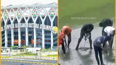 La Côte d'Ivoire : des moqueriesLa Côte d'Ivoire : des moqueries après l'inondation du stade Alassane d’ Ébimpé après l'inondation du stade Alassane d’ Ébimpé