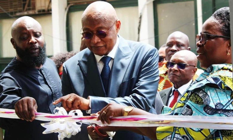 Jean-Pierre Fabre a inauguré jeudi 12 octobre 2023 à Lomé a nouvelle maternité moderne du CMS Wetrivicondji