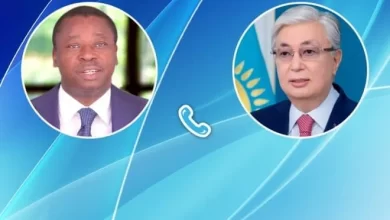 Faure Gnassingbé a eu entretien téléphonique avec son homologue de la République du Kazakhstan, Kassym-Jomart Tokayev,