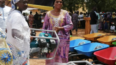 L’apothéose de la JIF rurale a été marquée d à Timbou par un don d'équipements  agricoles à deux groupements féminins.