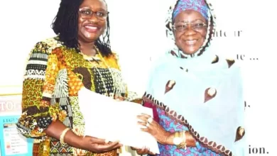 La présidente du HCRRUN, Awa Nana-Daboya, a reçu 19 octobre au siège de l’institution, la nouvelle Représentante-résidente du PNUD au Togo.