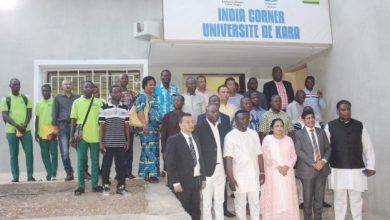 Le campus-sud de l’Université de Kara abrite « India Corner », un centre de culture et de recherche inauguré le 30 Octobre 2023 en présence de l’Ambassadeur de la République de l’Inde au Togo, Sanjiv Tandon, des autorités universitaires et locales de la commune Kozah 1.
