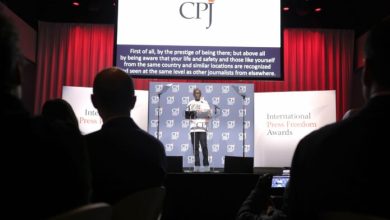 Le journaliste togolais Ferdinand Ayité lauréat du Prix international de la liberté de la presse (CJP) 2023  a reçu la distinction