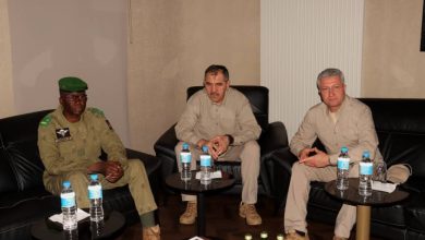 Le Ministre d'Etat de la défense nationale du Niger, le général de corps d'armée, Salifou Mody a accueilli,  dimanche 3 décembre 2023, une délégation de personnalités russes.