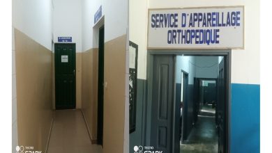 Le bâtiment du service d’appareillage orthopédique du centre hospitalier régional d’Atakpamé (CHR)  retrouve une nouvelle jeunesse.